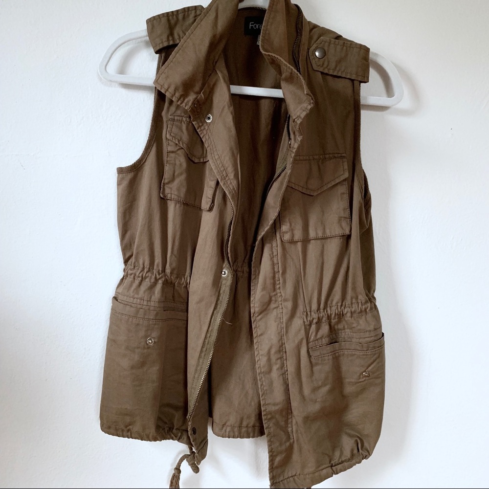Forever 21 Army Vest